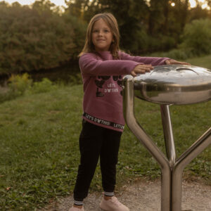 Bluzka z Myszkami Różowa